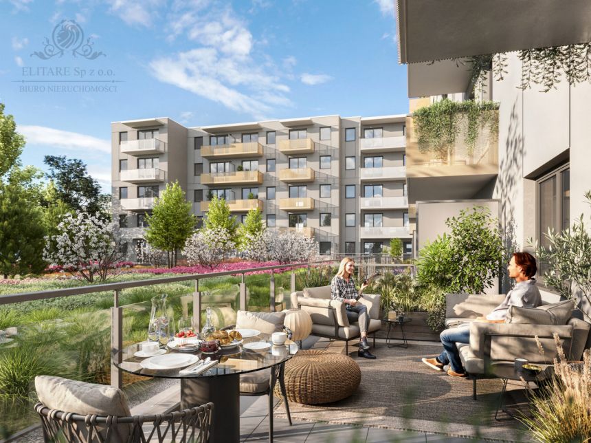 Piękne mieszkanie 2pok. o pow 38,20m2 z balkonem/ Partynice Braterska miniaturka 13