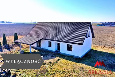 Dom 180 m2  w stanie surowym gm. Choceń