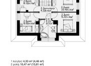 Dom z drewna księżycowego130 m2 sprzedaż Kębło miniaturka 15