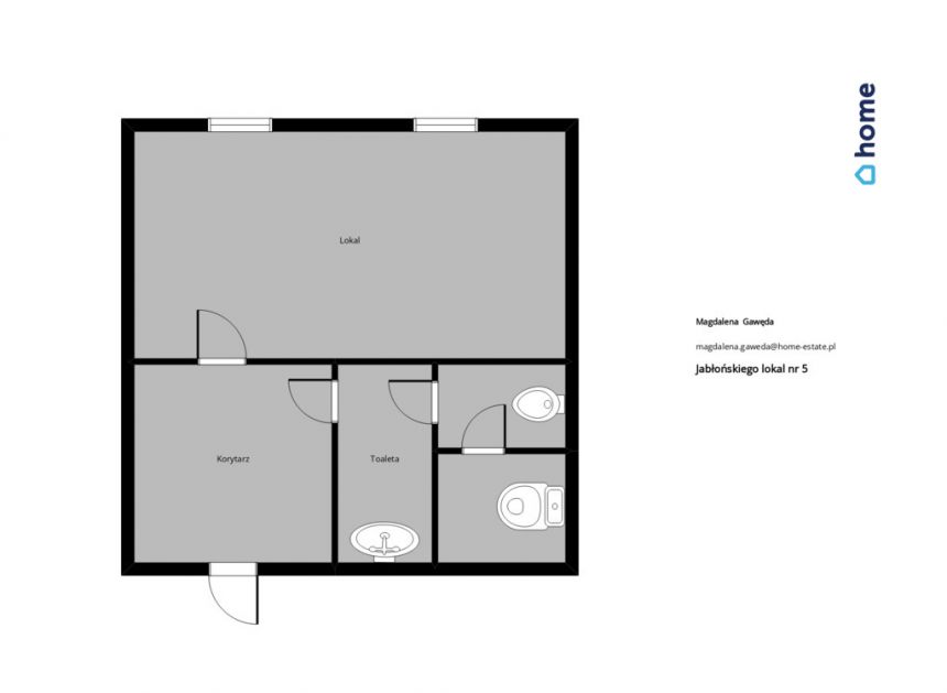 Lokal 24,33m2 na wynajem miniaturka 7