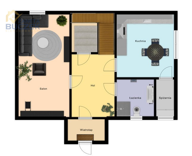 Witkowice, 280 000 zł, 63 m2, z cegły miniaturka 12
