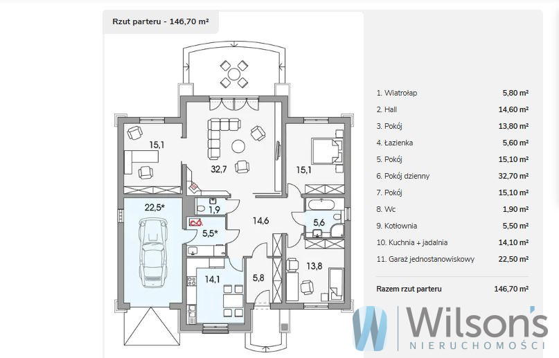 Wójtówka, 1 490 000 zł, 179.6 m2, centralne ogrzewanie miniaturka 20