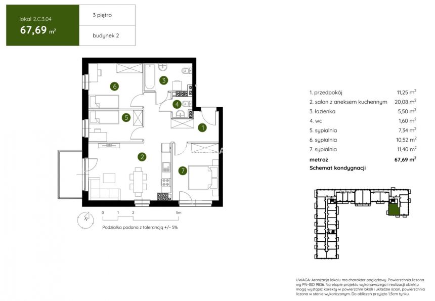 Smart Apartament na Prądniku Białym blisko Zieleni miniaturka 3