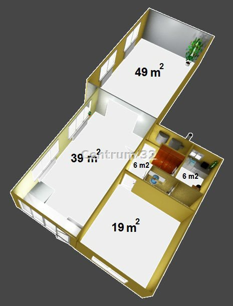 Rybie, 4 800 zł, 125 m2, biurowy miniaturka 2