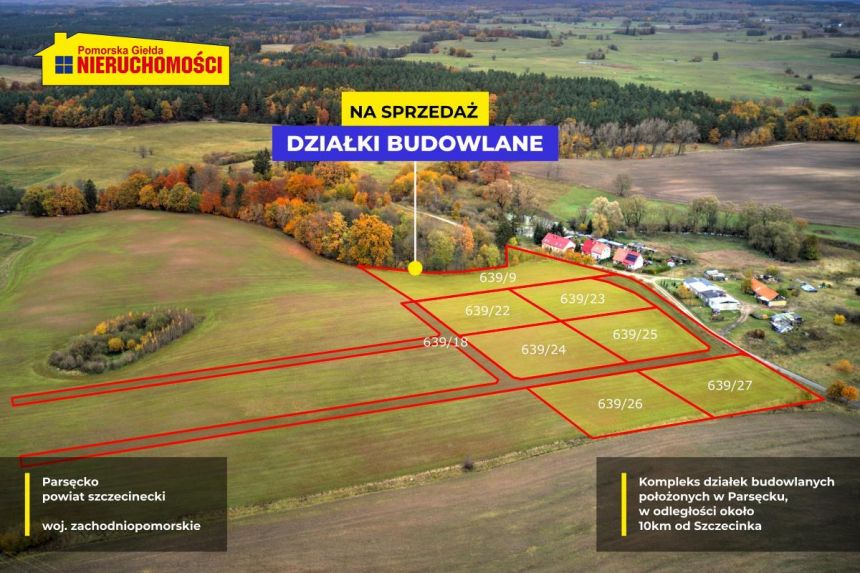 Działki budowlane na kolonii. Parsęcko. - zdjęcie 1