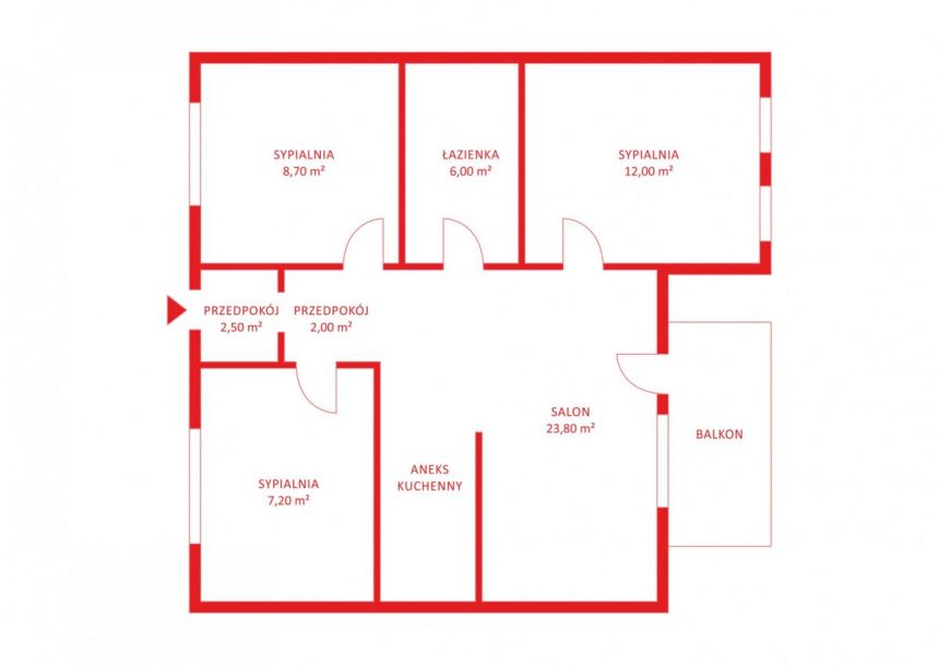 Bydgoszcz Szwederowo, 449 000 zł, 62.2 m2, z miejscem parkingowym miniaturka 15