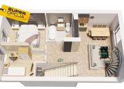 Kraków Wola Duchacka, 1 243 200 zł, 88.8 m2, pietro 1/2 miniaturka 3