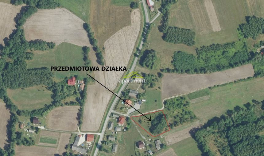 Smęgorzów, 109 755 zł, 24.39 ar, przyłącze gazu - zdjęcie 1