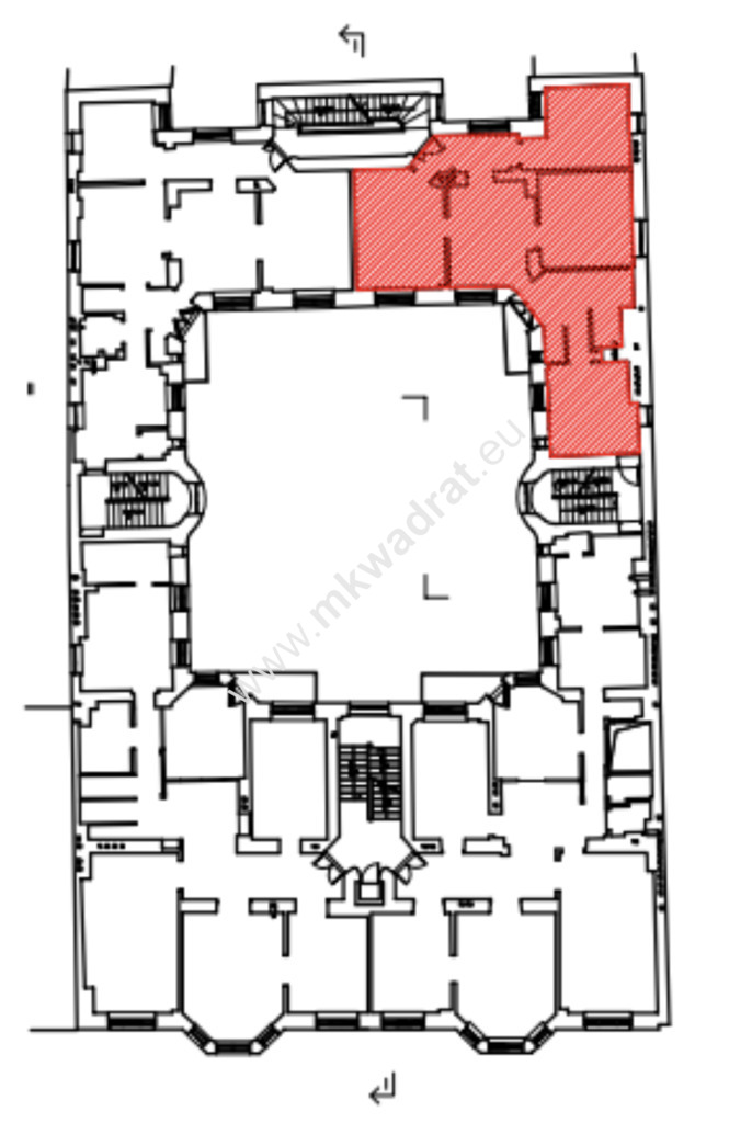 Lux 5-POK 110 m KLIMATYZOWANE biuro ścisłe centrum miniaturka 14