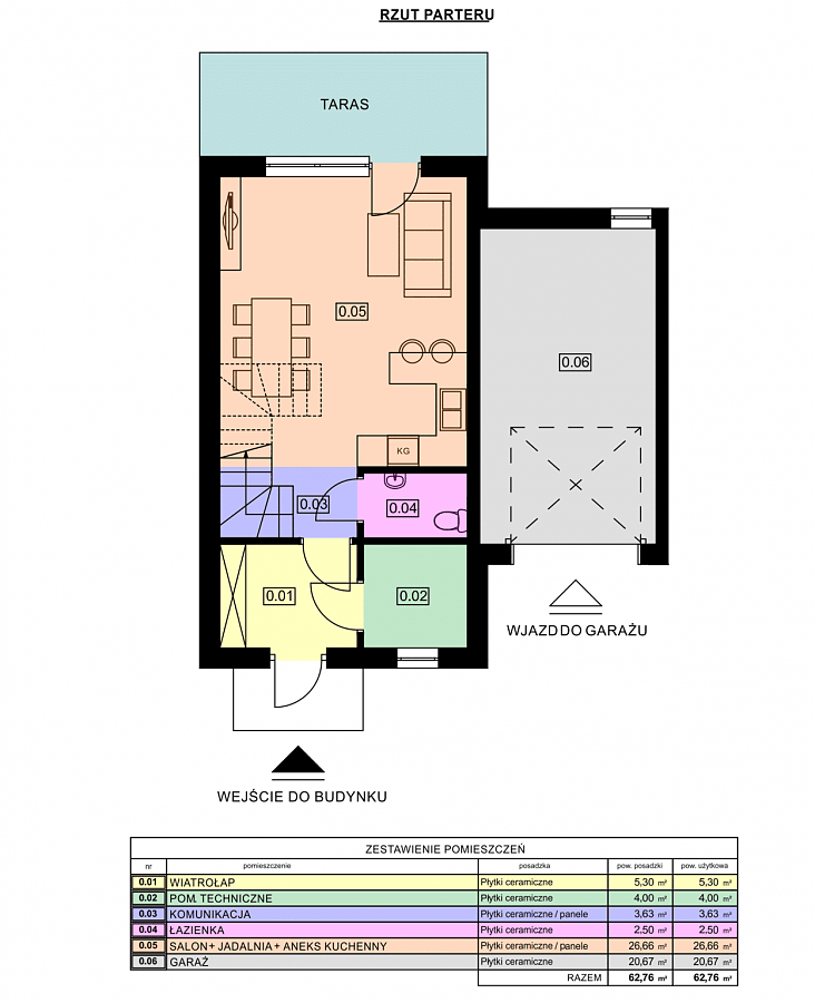 Nowy Targ Niwa, 780 000 zł, 124 m2, ogrzewanie gazowe miniaturka 2