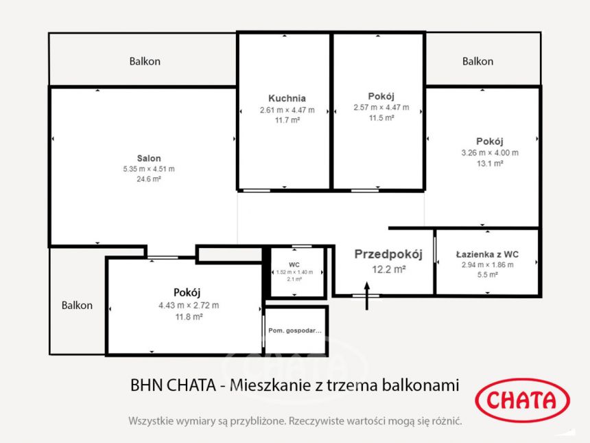 Wrocław Krzyki, 1 349 999 zł, 95.04 m2, z garażem miniaturka 22
