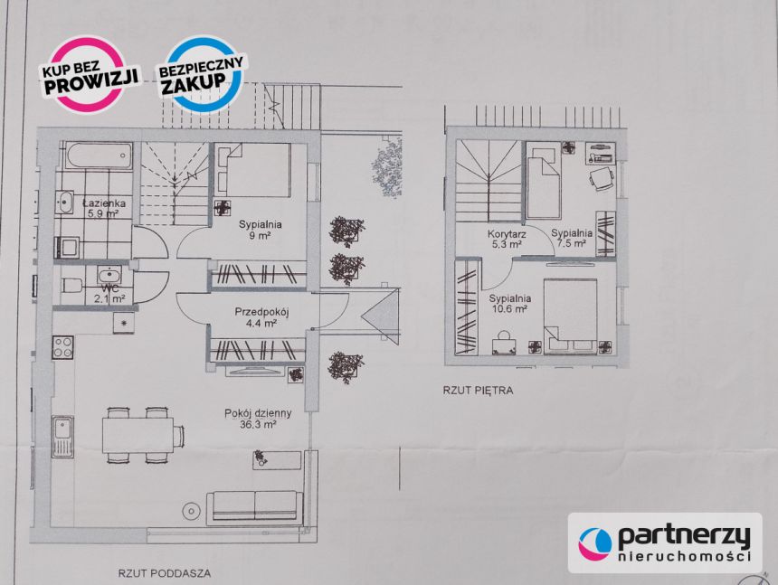 Mechelinki, 1 330 000 zł, 83.5 m2, M4 miniaturka 13