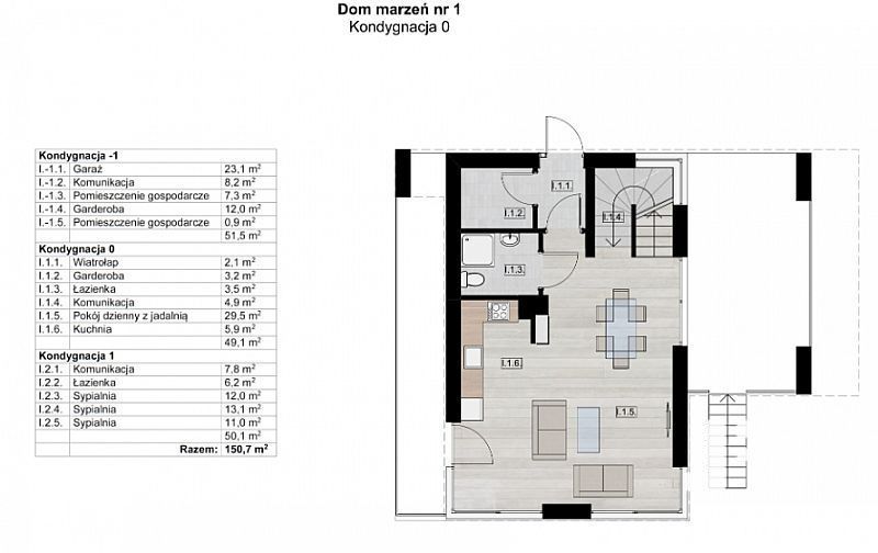 Rzeszów Biała, 699 000 zł, 152 m2, wolnostojący miniaturka 10