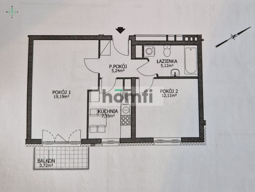 Nowe! 2-pokojowe 50 m2 / Smardzowska miniaturka 15