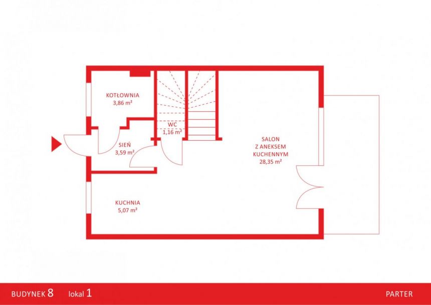 Bolszewo, 435 000 zł, 89.6 m2, 4 pokoje - zdjęcie 1