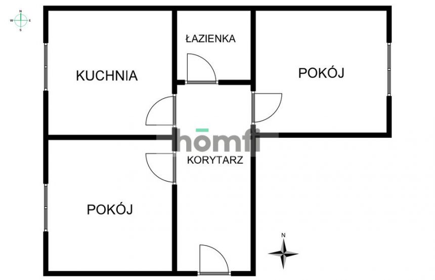 2 pokojowe mieszkanie w świetnej lokalizacji miniaturka 12