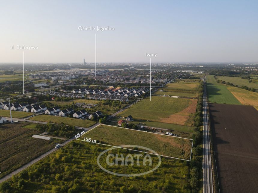 Iwiny, 5 610 000 zł, 1.02 ha, droga dojazdowa asfaltowa - zdjęcie 1
