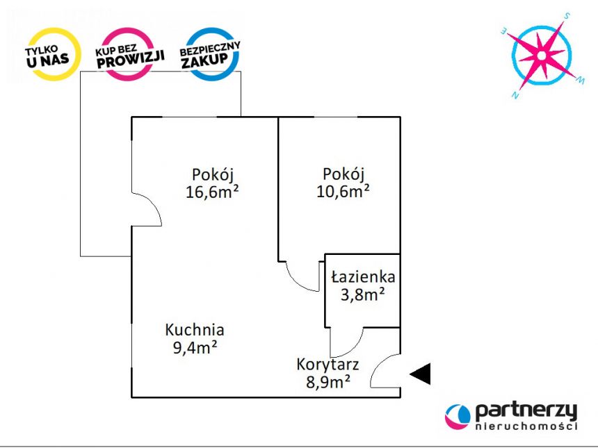 Gdańsk, 637 000 zł, 49.37 m2, z miejscem parkingowym miniaturka 15