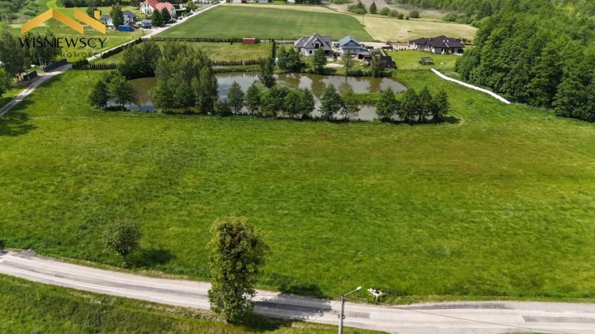 Działka budowlana 1224 m2, Zajezierze, wydane WZ miniaturka 2