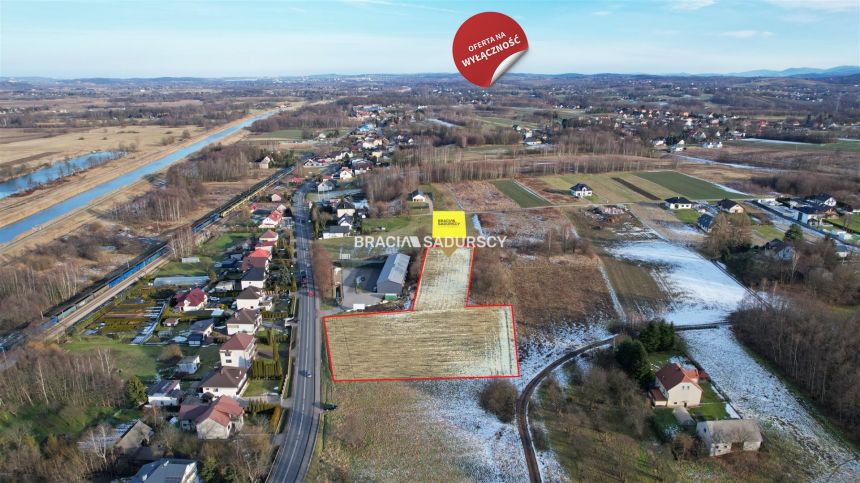 Jaśkowice, 1 098 000 zł, 61 ar, droga dojazdowa asfaltowa - zdjęcie 1