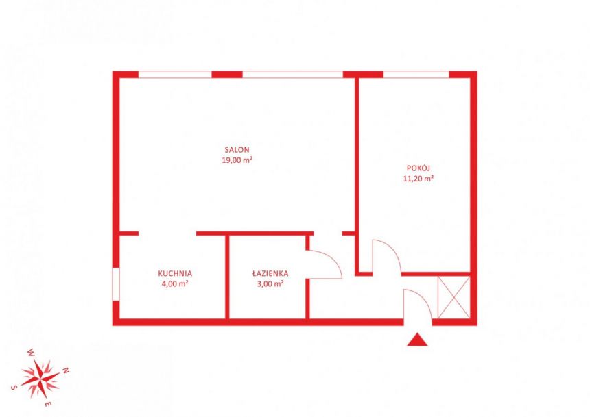 Gdańsk Żabianka, 589 000 zł, 42.41 m2, pietro 2/4 miniaturka 16