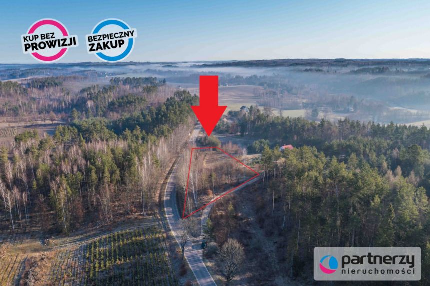 Sulęczyno, 185 000 zł, 33.91 ar, droga dojazdowa gruntowa miniaturka 2