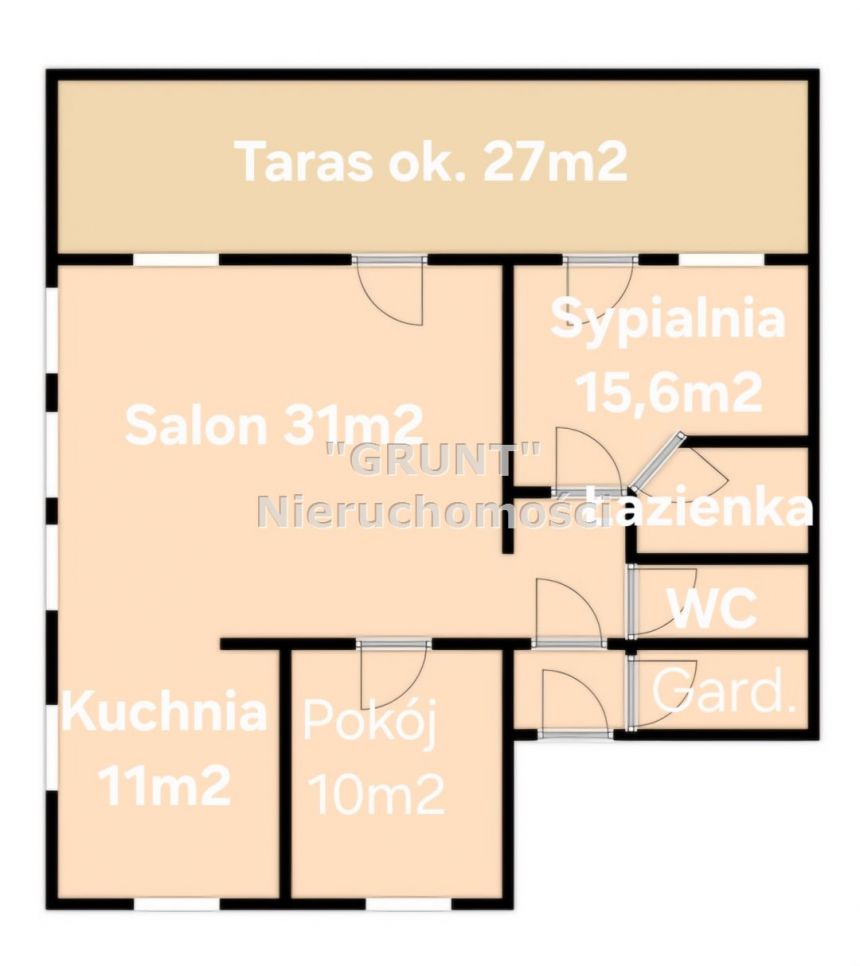Nietuzinkowy układ, przepiękny taras miniaturka 26