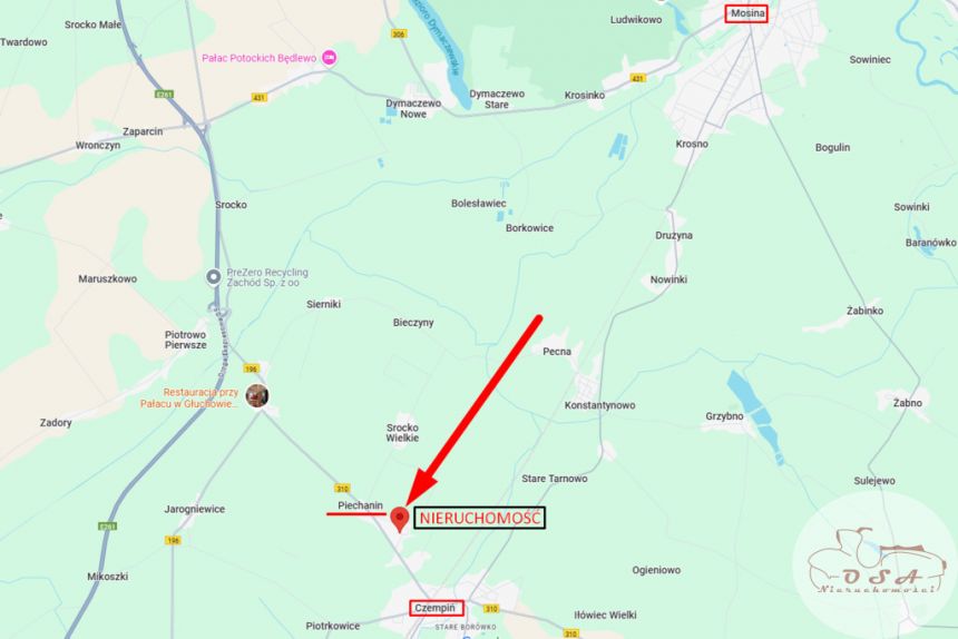 Warunki zabudowy i projekt bud. Piechanin Czempiń miniaturka 13