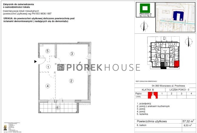3-pokojowe mieszkanie na Pradze-Południe miniaturka 4