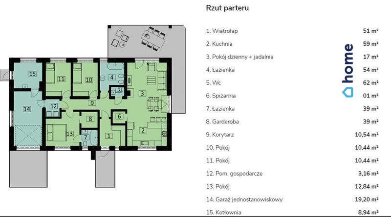 Dom w cichej okolicy - Chełmica Mała miniaturka 8