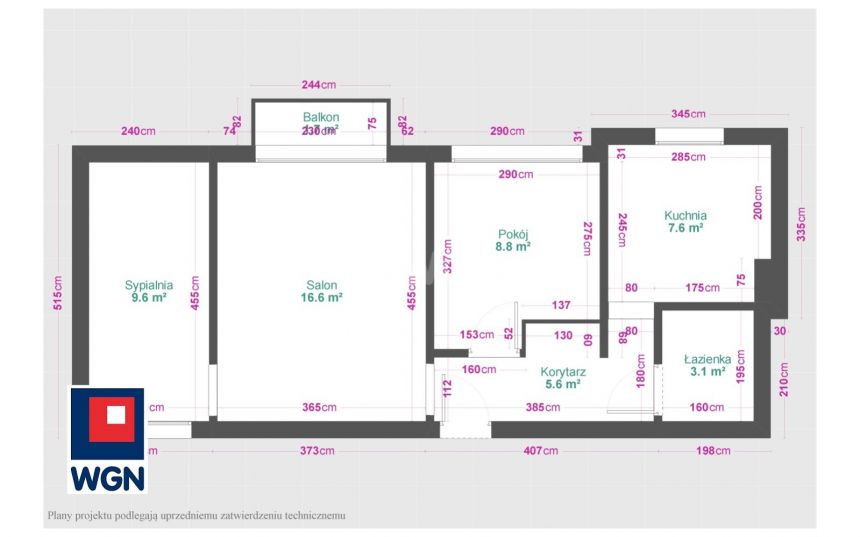 Chorzów Osiedle Śląska-Gwarecka, 319 000 zł, 52.2 m2, pietro 3 miniaturka 13