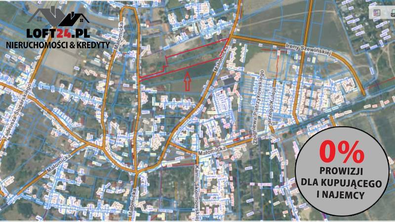 Lubin Małomice, 1 495 000 zł, 67.92 ar, budowlana miniaturka 1