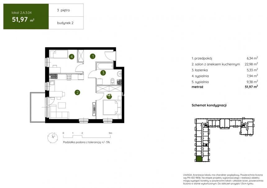 Smart Apartament na Prądniku Białym blisko Zieleni miniaturka 3