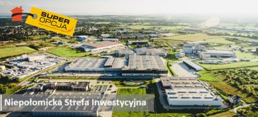Niepołomice, 3 608 000 zł, 65.6 ar, droga dojazdowa asfaltowa