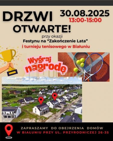 Bliźniak w stanie deweloperskim - Białuń