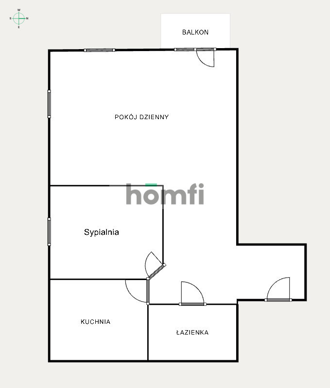 2-POKOJOWE MIESZKANIE W CENTRUM miniaturka 12