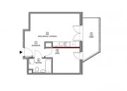 DĄBIE- 2 POKOJE - TARAS - GARAŻ - 40 M2 - 6 PIĘTRO miniaturka 20