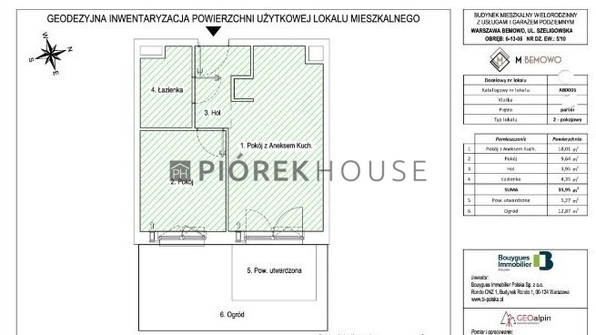 2-pokojowe mieszkanie na Bemowie miniaturka 15