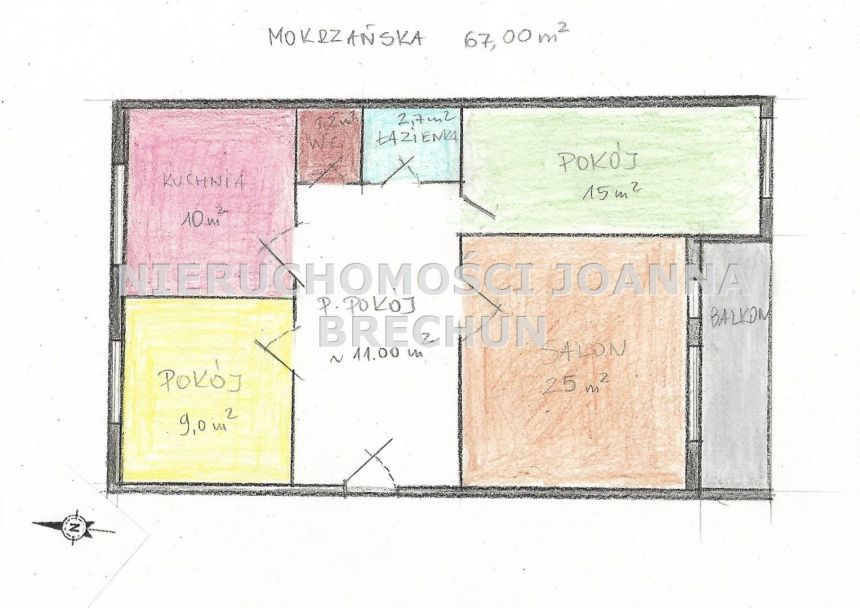 Wrocław Fabryczna, 656 600 zł, 67 m2, parter/2 miniaturka 14