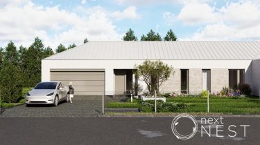 Borowina, 1 299 000 zł, 156.73 m2, pół bliźniaka