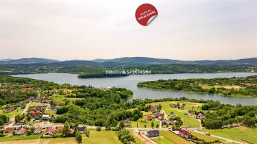 Dom z widokiem na Jezioro Dobczyckie.