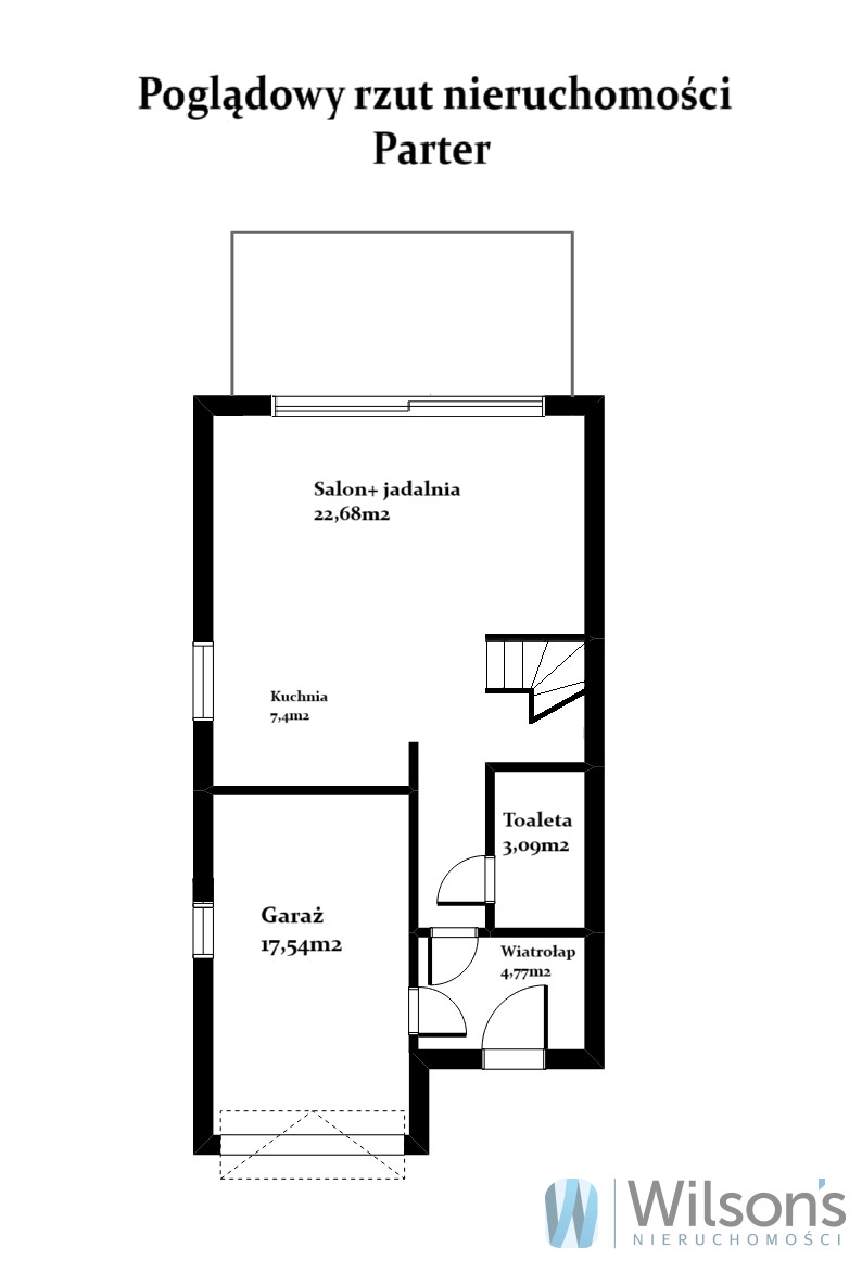 Góraszka, 1 050 000 zł, 126 m2, pół bliźniaka miniaturka 18