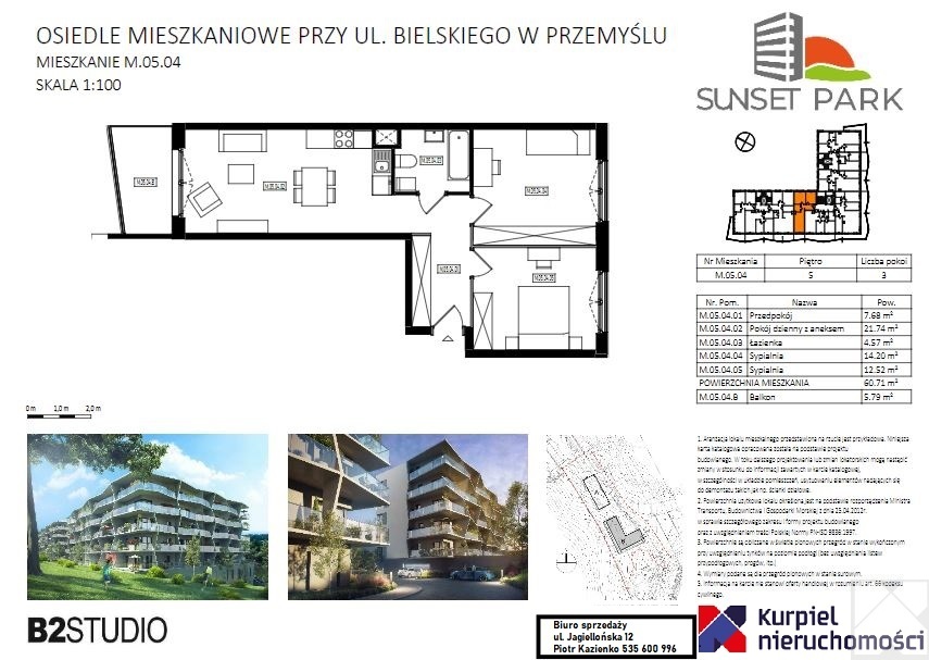 Mieszkanie na Osiedlu Sunset Park B 5.04 - zdjęcie 1