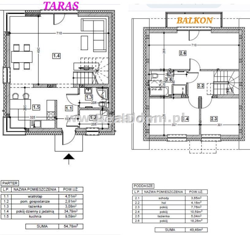 Dom wolnostojący NOWOŚĆ działka 320m2 miniaturka 8