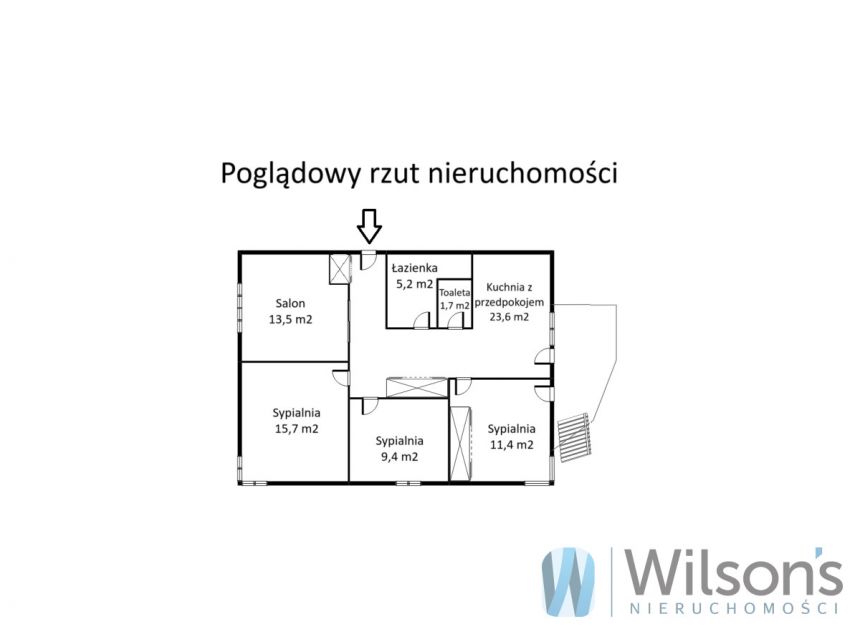 Warszawa Stara Miłosna, 1 065 000 zł, 87.8 m2, parter/2 miniaturka 3