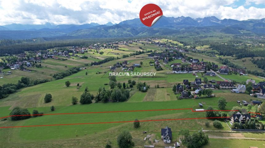 Poronin Majerczykówka, 2 390 000 zł, 1.14 ha, budowlana - zdjęcie 1