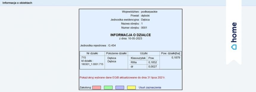 Działka inwestycyjna, Mościckiego 1789 m2 miniaturka 3