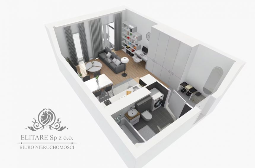 Apartament 31,13m2 ,1 pok. w stanie deweloperskim/Stare Miasto miniaturka 5