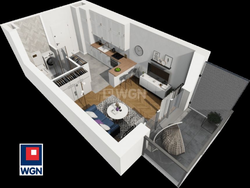Gdańsk Śródmieście, 364 000 zł, 25.26 m2, kuchnia z oknem miniaturka 4