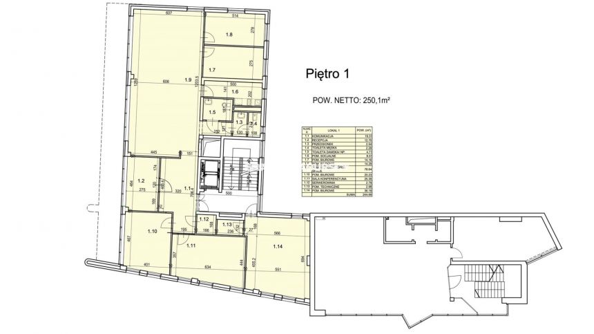 Powierzchnia biurowa z parkingiem - 250m2 miniaturka 46